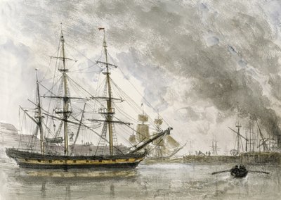 Barque Free Trader, William Crotch by Unknown